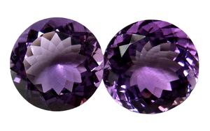 Exclusivo 100% amatista Natural Color púrpura piedra preciosa suelta redonda brillante en forma de joyería hecha a mano piedra de corte facetada - Product Image 3