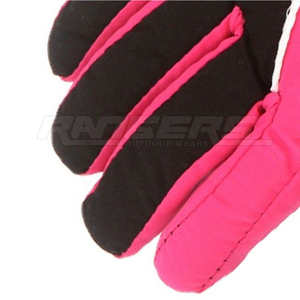 Gants de ski pour femmes, noir, rose, blanc, doublure en polaire chaude, haute qualité, imperméables, gants d'hiver OEM, gants de neige en gros - Product Image 2