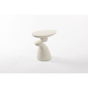 Tavolino Laterale Moderno Minimalista in Fibra di Vetro Lucky Stone per Arredamento Casa, Tavolino da Caffè Decorativo, Tavolino d'Angolo - Product Image 6