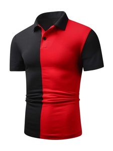 Chemise décontractée pour homme en piqué 100 % coton, à manches courtes, tricotée, respirante, couleur foncée, taille XL - Product Image 2