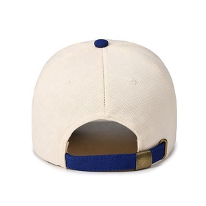 Unisex Solid Navy Blue 6-Panel Baseball <b>Cap</b> Adjustable Fitted Mesh Fabric Sporty Button Hat for Adults Four Seasons Wear - Product Image 3