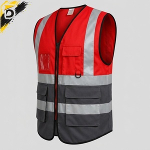 Gilet de sécurité haute visibilité, design respirant, pour le travail en extérieur et la sécurité routière - Product Image 3