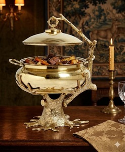 High Quality Stainless Steel <b>Buffet</b> Dish Set Elegant Catering Food <b>Warmer</b> At Best Price - Product Image 2