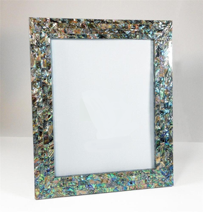 Miroir mural encadré en mosaïque élégante de haute qualité, avec des touches artisanales uniques, pour la maison, la salle de bain ou un restaurant. - Product Image 5