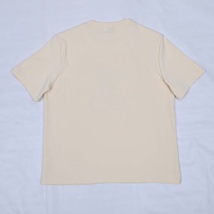 Wholesale Premium Quality Custom <b>Sequin</b> Embroidery Casual Womens <b>T</b>-<b>shirt</b> O Neck Cotton Short Sleeve Tee 220g - Product Image 4