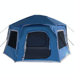 Direct Factory Supply High Quality Double-Layer Portable Outdoor Family <b>Tent</b> Waterproof Aluminum <b>Pole</b> 5-6 People Capacity Made - Product Image 2