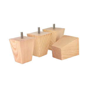High-End Solid Wood Square <b>Sofa</b> <b>Legs</b> OEM Supplier Custom Wooden Furniture <b>Legs</b> Heavy Duty <b>for</b> <b>Sofa</b> Cabinet Desk Premium Build - Product Image 1