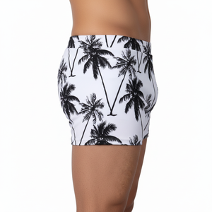 Shorts de bain unisexes pour hommes, séchage rapide, vêtements de plage, imprimé floral, légers, respirants, résistants à l'eau, service OEM/ODM - Product Image 4