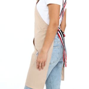 Wholesale Pure Polyester Solid Color Kitchen Cooking <b>Apron</b> With Custom Print Logo - Product Image 6