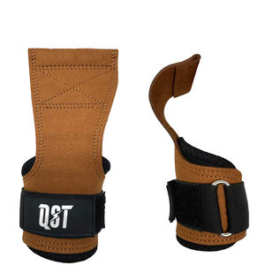 Poignées de gymnastique suspendues pour Cross Fit, haltérophilie, athlétisme, entraînement, protection des paumes, coussinets de poignet, équipement de fitness, logo personnalisé - Product Image 1