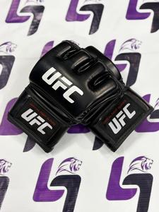 ถุงมือหนังแท้สำหรับ UFC แบบเต็มนิ้ว ปรับสายรัดได้ สำหรับ MMA ซ้อมต่อสู้ มวยไทย ศิลปะการต่อสู้กลางแจ้ง - Product Image 6