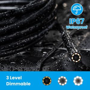 Telecamera d'Ispezione 4.3 Pollici con Cavo da 16.4 Piedi, Endoscopio Articolato, 2 Modalità, 3 Livelli di Luminosità Regolabili, Strumento per Ispezione Auto - Product Image 6