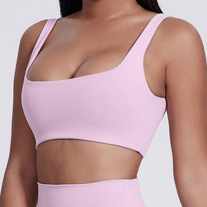 High Quality Men New Arrivals Women Yoga Soft Sport <b>Bra</b> High Impact Custom logo Gym Sports <b>Bra</b> for Women - Product Image 2
