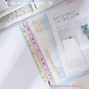 Carpeta de Hojas Sueltas A4, Transparente, con Logotipo Impreso, para Documentos, Exámenes, Almacenamiento, Superventas Transfronterizo - Product Image 3