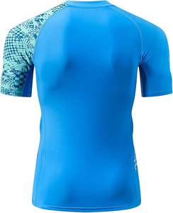 Vente directe d'usine SFANA SPORTS T-shirt de compression respirant pour hommes Rash Guard BJJ à manches longues en Spandex/Polyester 160g OEM - Product Image 4
