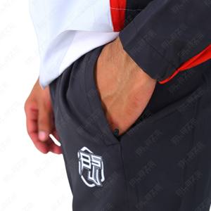 Chándal cortavientos de nailon de alta calidad de dos piezas con logotipo personalizado, ropa de calle para hombre, diseño estampado de invierno - Product Image 5