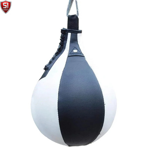 Balón de velocidad de boxeo con forma de pera de PU, saco de boxeo giratorio, balón de entrenamiento de fitness, inflable de cuero - Product Image 1