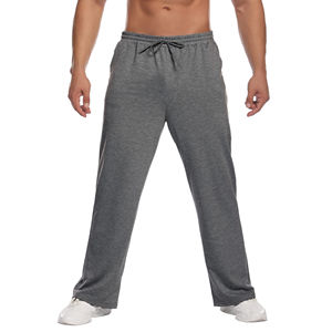Polyester/Cotton Blend Men's <b>Trousers</b> New Design High Quality Casual Pants <b>Drawstring</b> Waist Formal Style Lightweight Windproof - Product Image 2