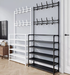 OEM/ODM Vietnam Factory Wholesale Modern Coat <b>Rack</b> Living Room Furniture Multi Layer Storage Shelf Garment Organizer Stand - Product Image 1