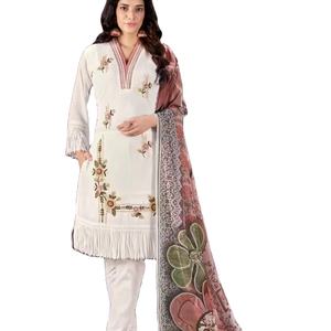 งานพิมพ์เทียม Georgette ของนักออกแบบล่าสุด Kurti ตั้งโดย Fab Zone - Product Image 1