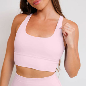 Lightweight Comfortable Manufacturer High Quality Breathable Performance Gym Fitness Wear High Waist Leggings Sports Bra Set - Product Image 5