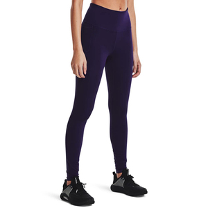 High Waist Full Length Yoga <b>Leggings</b> Seamless Solid Color Women's Fitness Pants Polyester/Cotton Elastic Waist Four-Way Stretch - Product Image 6