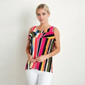 เสื้อสตรีเปลือยไหล่ลายทาง G361XD66B545ของผู้หญิง Nygard - Product Image 1