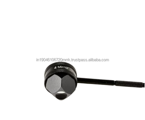 GONIOSCOPIO CUATRO ESPEJO CON CAJA DE MADERA OPTOMETRÍA MANGO NEGRO... - Product Image 2