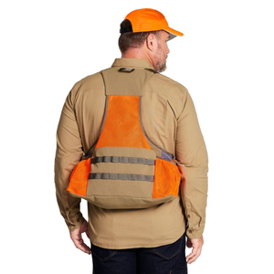 Gilet de chasse et de tir haute visibilité pour zones montagneuses, porte-cartouches de fusil réglable avec double pochette à munitions OEM - Product Image 3