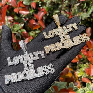 Collier pour homme style rappeur personnalisé avec diamant de laboratoire, pendentif hip-hop glacé, collier de diamants étincelant - Product Image 1