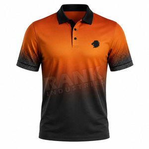 Uniforme de Golf Transpirable de Alta Calidad y Nuevo Diseño Hecho en Pakistán, Uniforme de Golf Personalizable de Manga Corta para Hombre - Product Image 3