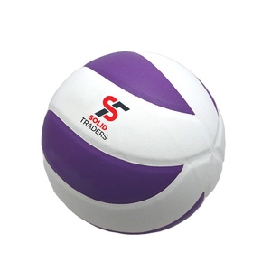 Ballon de volley-ball professionnel Solid Trader, excellente performance sportive, toucher doux, cuir synthétique de qualité supérieure, haute visibilité, contrôle facile - Product Image 1