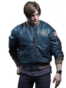 Chaqueta Azul de Leon S. Kennedy de Resident Evil 4 Remake - Product Image 4