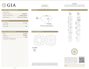 Diamante natural de forma cojín, color J, claridad VS2, diamante certificado extraído de la tierra para joyería fina - Product Image 2