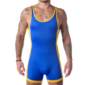 Singletes de Lucha Libre para Hombre de Alta Calidad, Estilo Único, Ligeros, Elásticos, Transpirables y Antibacterianos, Marca Privada - Product Image 4