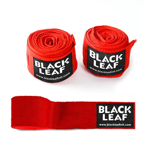 ผ้าพันมือชกมวย Black Leaf แบบกำหนดโลโก้เองได้ ขายส่ง ผ้าพันมือฝ้ายสำหรับชกมวยและฝึกซ้อมฟิตเนส - Product Image 6