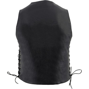 Chaleco de Cuero Genuino Samroz Sports para Hombre, Cuello en V, Cierre de Cremallera, Transpirable, de Secado Rápido, Ajuste Personalizado, Ropa Exterior Informal de Invierno - Product Image 2