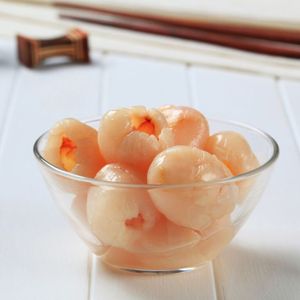 FRUTA ENLATADA DE ALTA CALIDAD: LICHÍ |   Lichi sin semillas o entero en jarabe para adorno de bebidas - Product Image 5