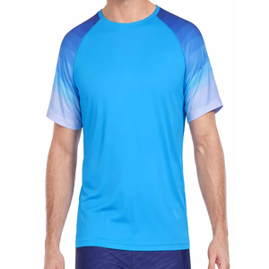 OEM Men Sports Compression Rash Guard T Shirt Moisture Wicking Quick Dry Fitness Gym Apparel - Product Image 4