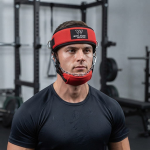 Harnais de Tête Confortable en Néoprène Rembourré pour l'Entraînement des Muscles du Cou, Sangle de Fitness Durable et Réglable avec Fermeture Auto-agrippante - Product Image 6