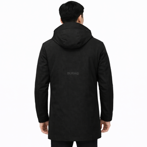 Chaqueta Acolchada para Hombre con Logotipo Personalizado, Abrigo Impermeable Ligero y Cálido para Invierno - Product Image 2