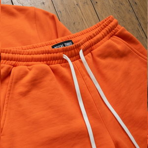 Conjunto de Dos Piezas para Hombre, Sudadera de Cuello Redondo y Pantalones Cortos Cargo, Conjunto Deportivo con Cordón Ajustable, Unisex - Product Image 6
