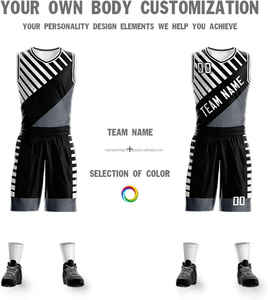 Maillots de basketball personnalisés réversibles pour adultes, en gros, avec sublimation, sur mesure, grandes tailles, anti-humidité - Product Image 2