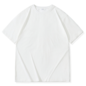 T-shirt décontracté pour homme en jersey 100 % coton, 200 g, à manches longues, col rond, couleur unie, respirant et coupe ample - Product Image 1