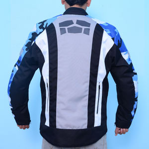 Chaqueta de Motociclista de Cuero Cordura de Invierno para Hombre, de Alta Calidad, Impermeable, con Protección Blindada CE, Logotipo Personalizado, Talla Grande - Product Image 1