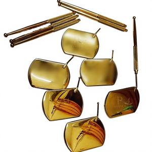 Gold Plasma Eyelash <b>Mirror</b> Private Label Lash Inspection <b>Mirror</b> Custom Shape Eyelash Extension Beauty Tool / <b>Square</b> Shape <b>Mirror</b> - Product Image 3