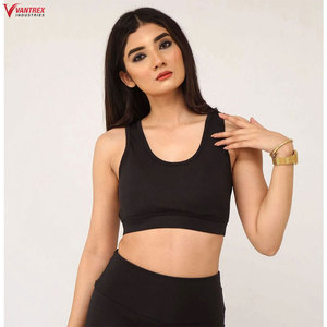 New Gym Sports <b>Bra</b> Women High Support Fitness Yoga Running Breathable Quick Dry <b>Stretch</b> Comfort Simple Front Logo Activewear Top - Product Image 6