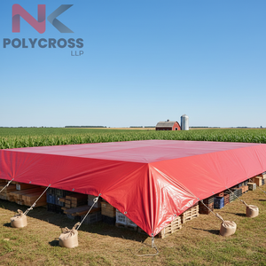 ผ้าใบคลุมฟาร์มเกรดอุตสาหกรรมสำหรับงานหนัก ทนทานต่อรังสียูวี เหมาะสำหรับการใช้งานกลางแจ้ง - Product Image 3