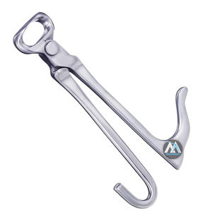 Fórceps de castración de ovejas Fórceps de castración de carbono sin sangre de acero inoxidable 12" - Product Image 6