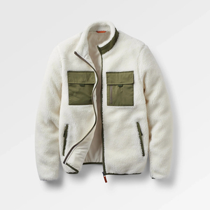 Fabricante OEM, Chaquetas de Forro Polar para Hombre de Alta Calidad en Color Sólido, Venta al Por Mayor, Nuevo Diseño, Chaqueta de Forro Polar para Hombre para Uso Casual - Product Image 3